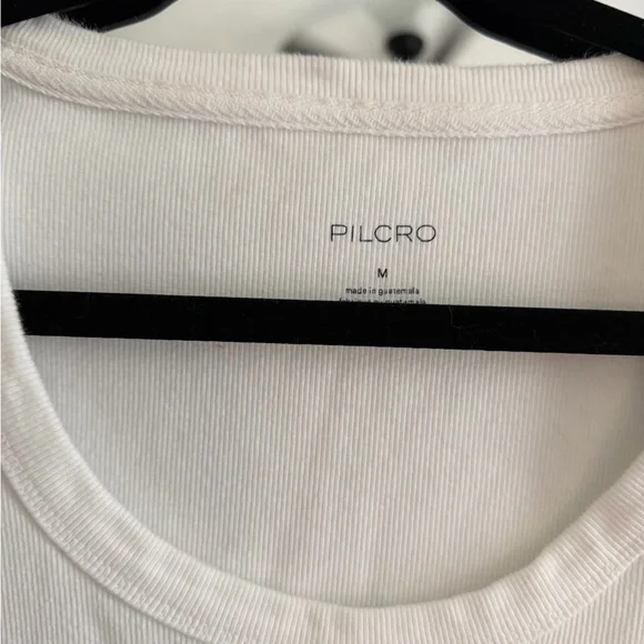 Pilcro Women's Cream Scoop Neck Blouse - Picture 4 of 5